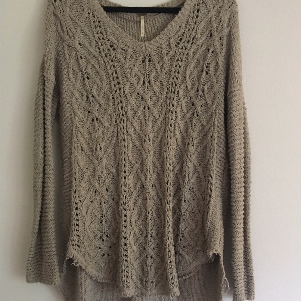 big free people sweater